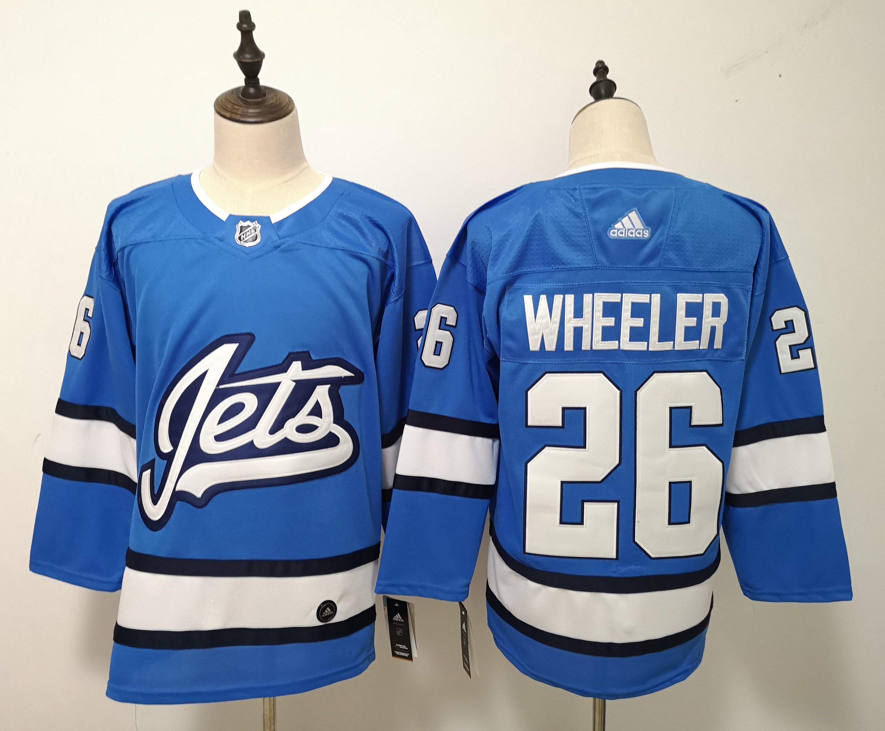 Men Winnipeg Jets #26 Wheeler Blue Adidas Alternate Authentic Stitched NHL Jersey->winnipeg jets->NHL Jersey